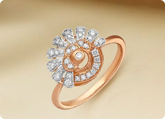Silver Solitaire Ring